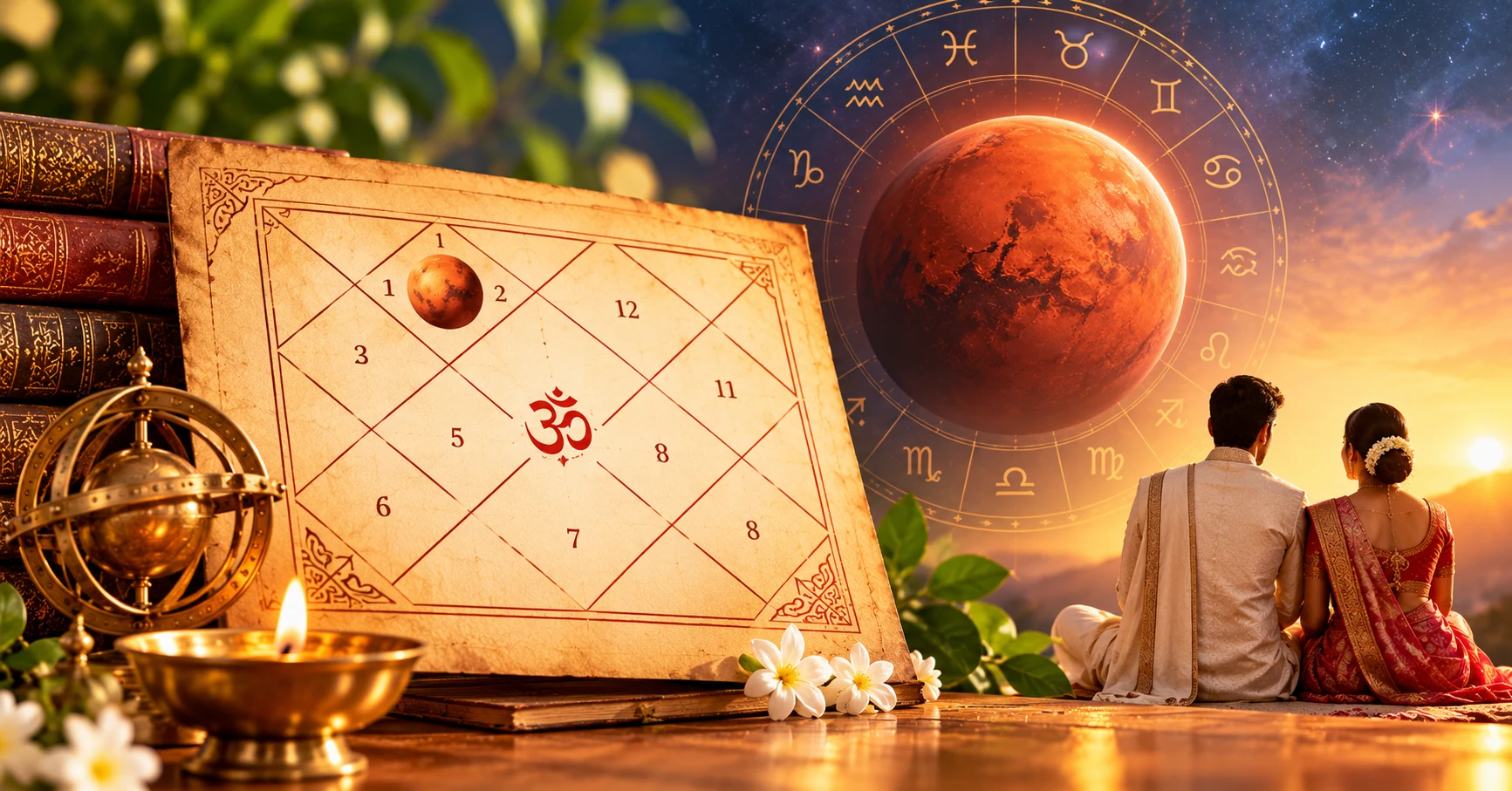 Manglik Dosh Explained — Without the Fear: A Guide to Vedic Astrology