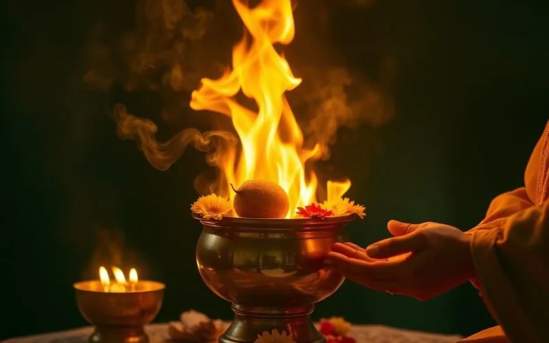 Traditional Hindu puja and Vedic rituals in New Jersey